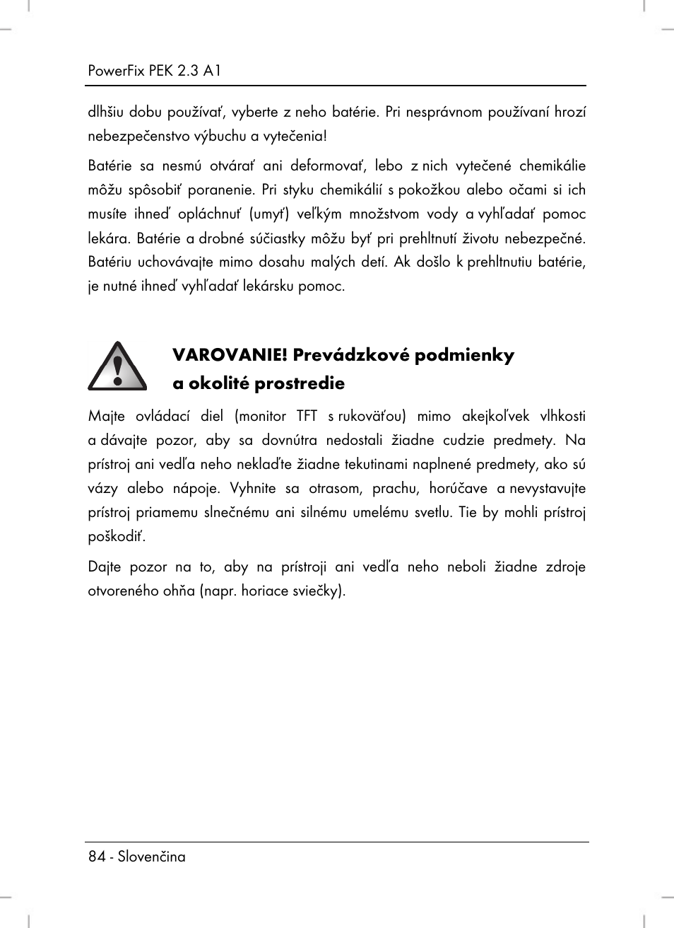 Powerfix PEK 2.3 A1 User Manual | Page 86 / 116