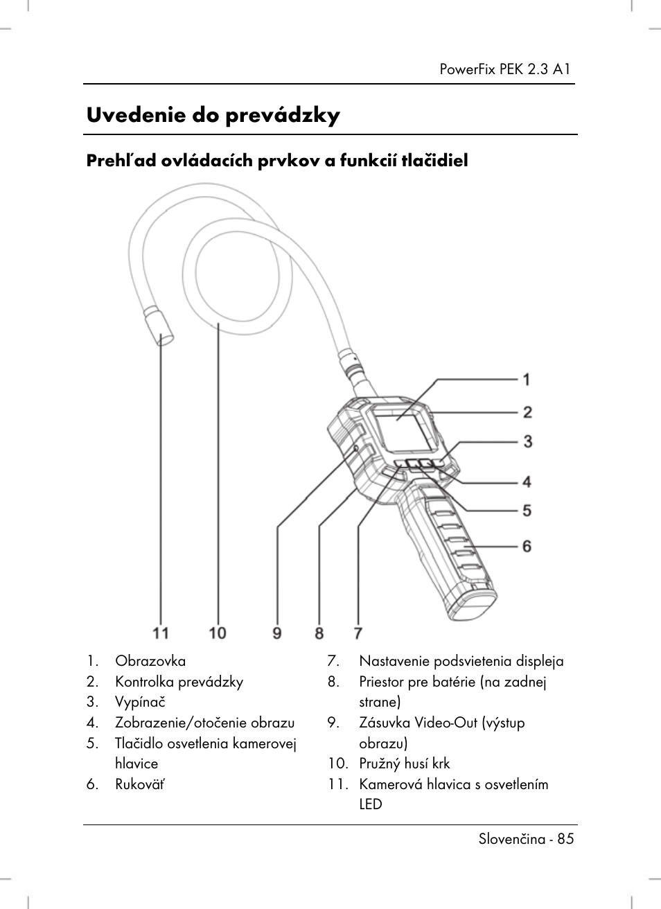 Uvedenie do prevádzky | Powerfix PEK 2.3 A1 User Manual | Page 87 / 116