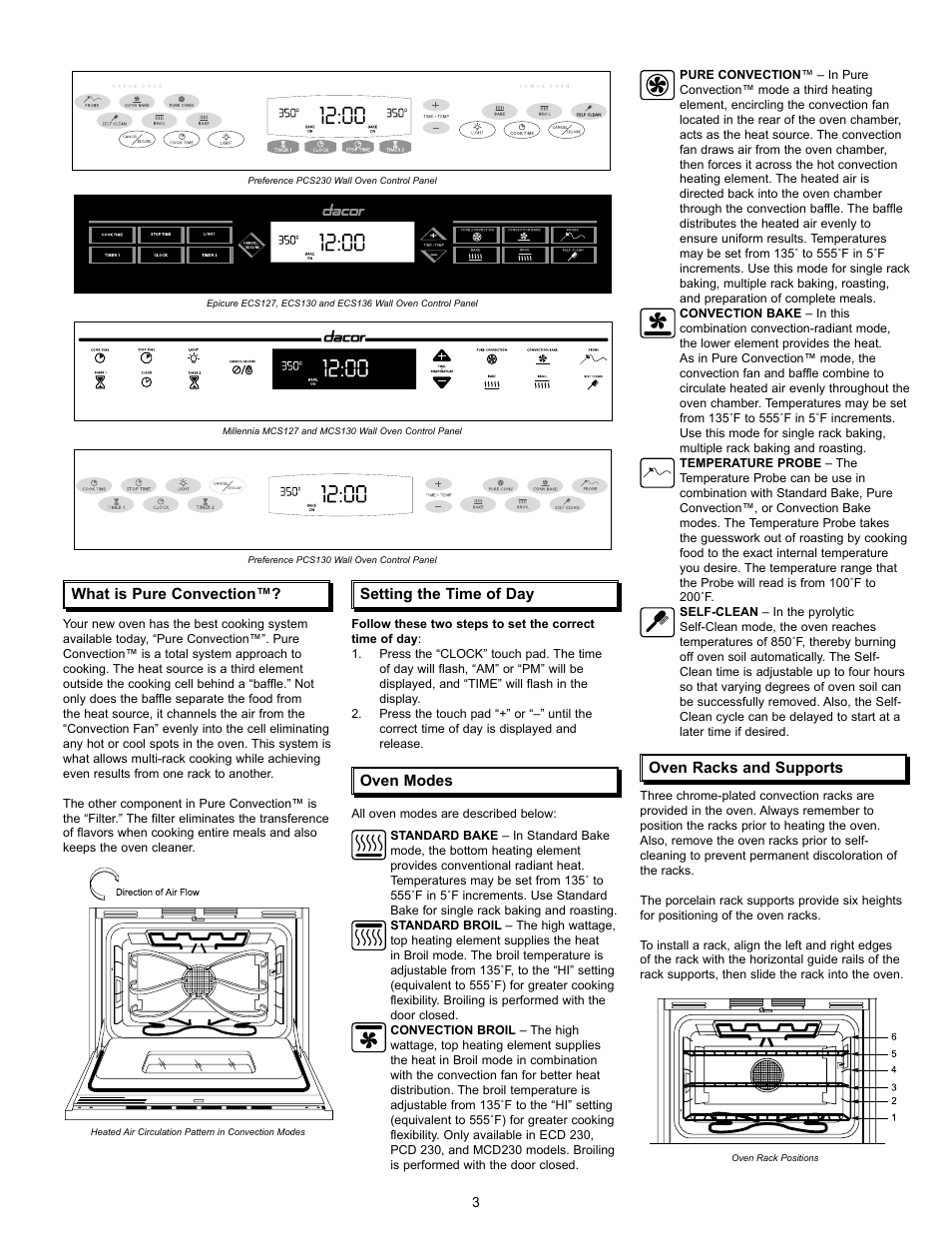 Dacor Wall Oven User Manual | Page 5 / 16