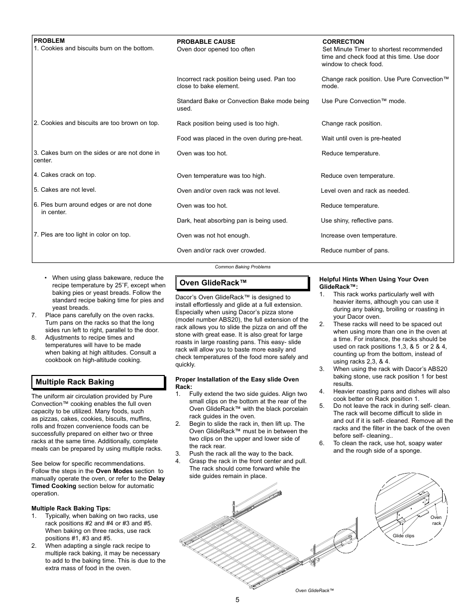 Dacor Wall Oven User Manual | Page 7 / 16