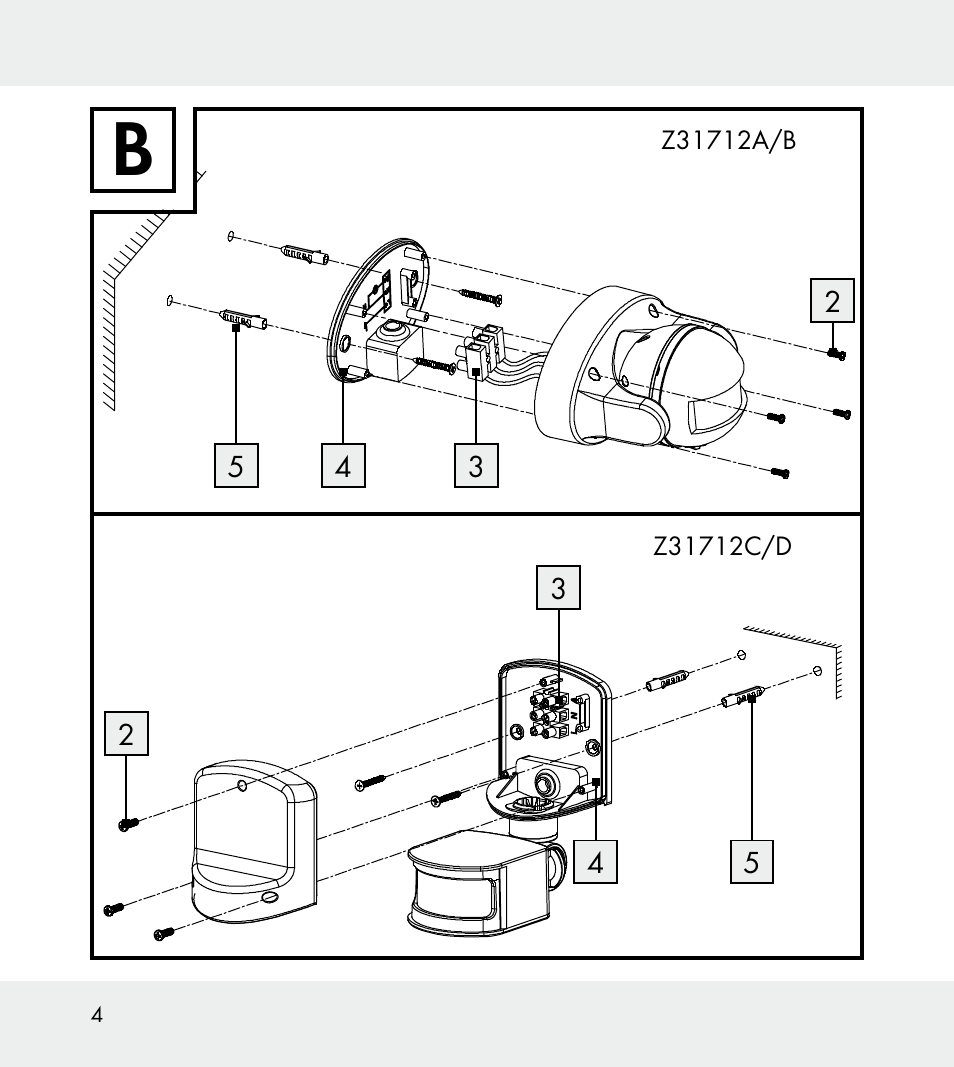 Powerfix Z31712A/Z31712B Z31712C/Z31712D User Manual | Page 4 / 78