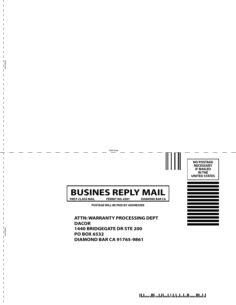 Dacor ACS363 User Manual | Page 21 / 22