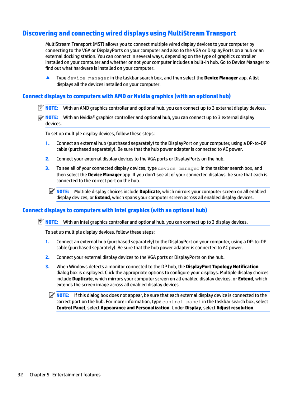 HP EliteBook 840 G3 User Manual | Page 42 / 81