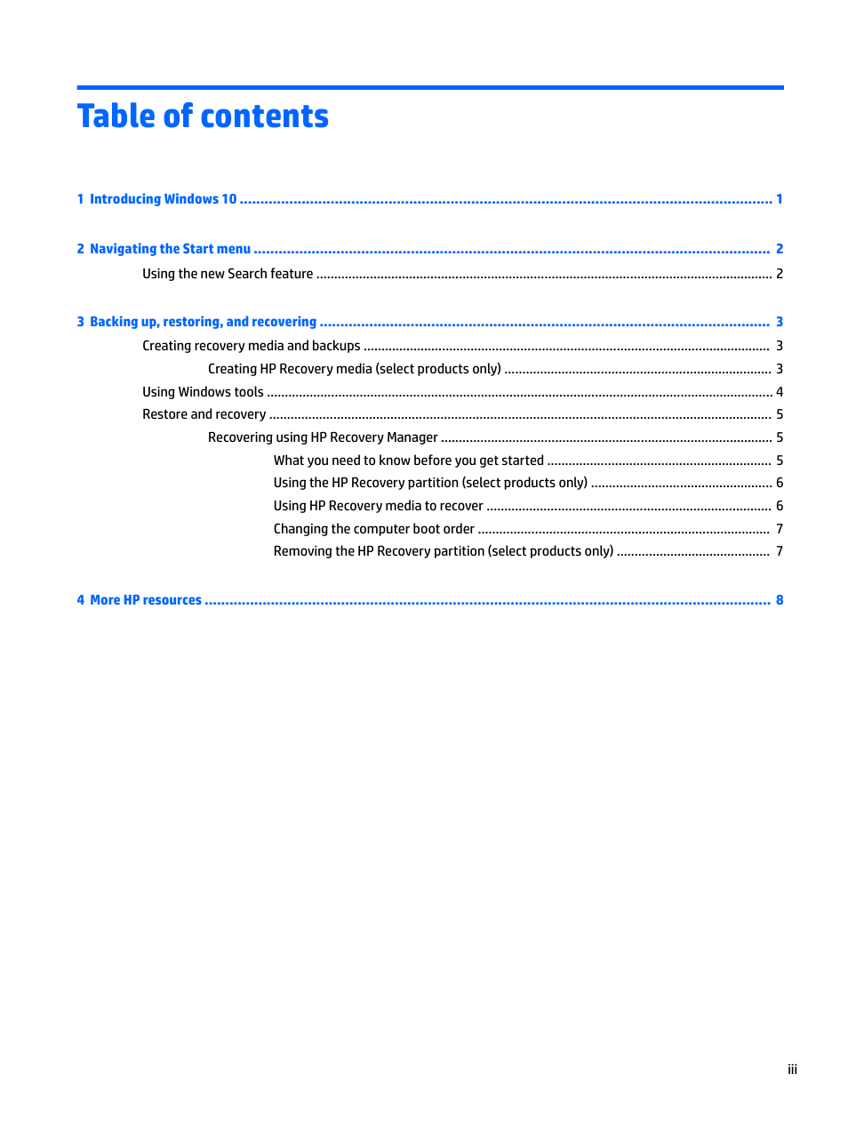 HP EliteBook 840 G3 User Manual | Page 3 / 12