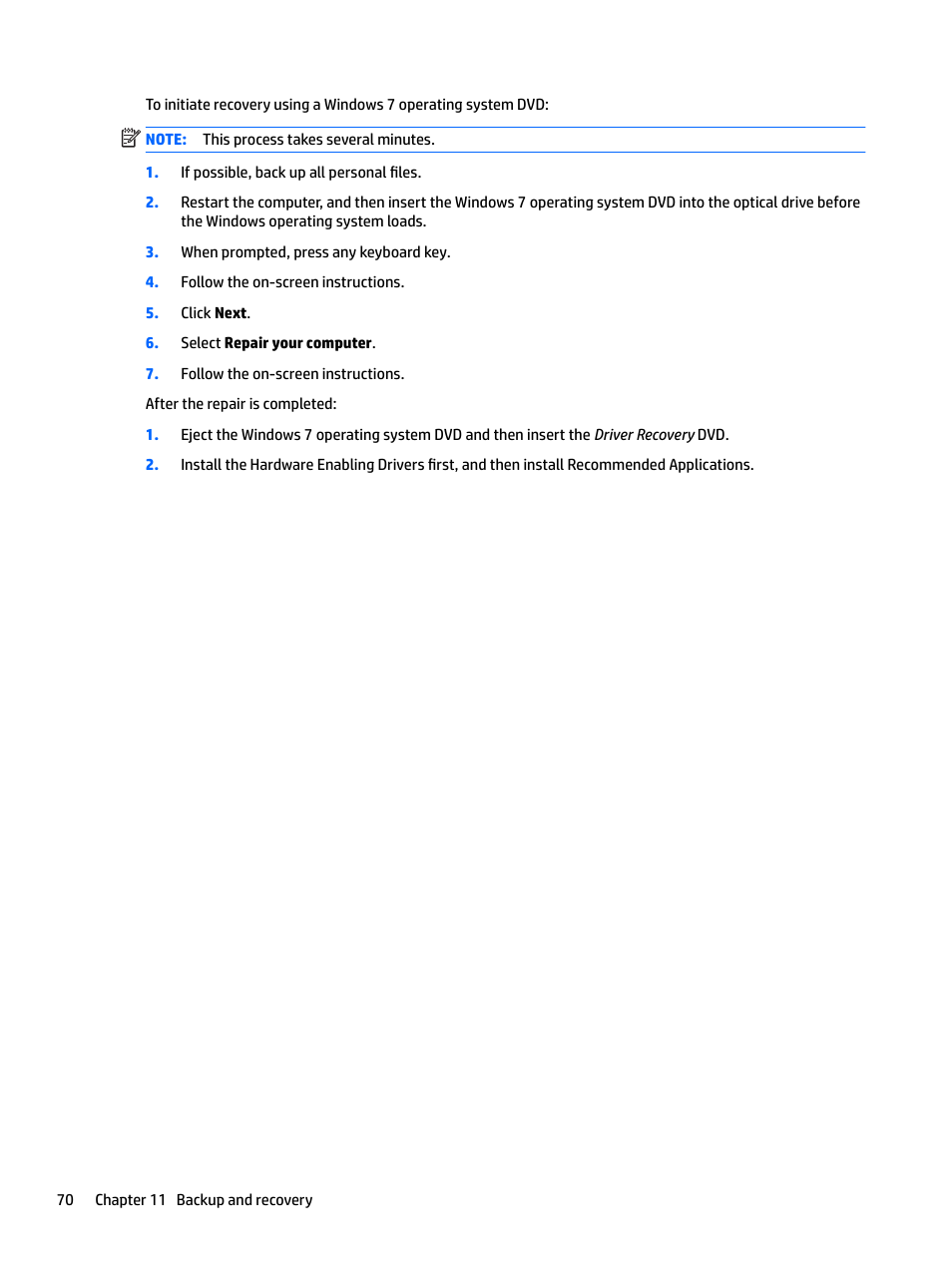 HP EliteBook 840 G3 User Manual | Page 80 / 100