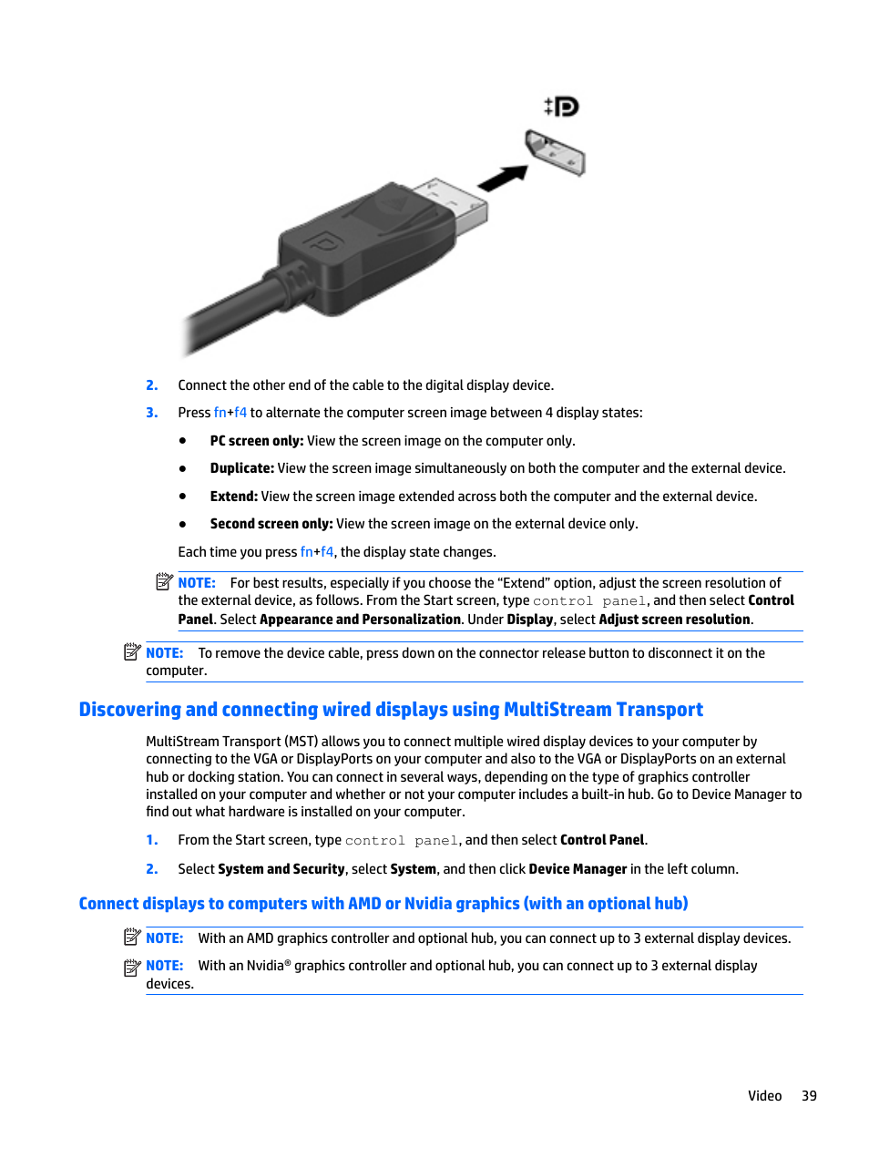 HP EliteBook 840 G3 User Manual | Page 49 / 101