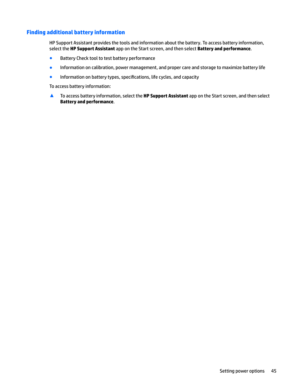 Finding additional battery information | HP EliteBook 840 G3 User Manual | Page 55 / 101