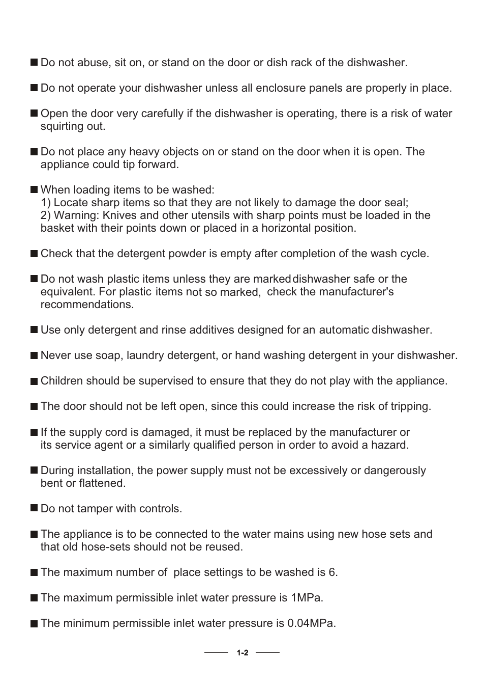 Candy CDCP 6/E-07 User Manual | Page 4 / 26