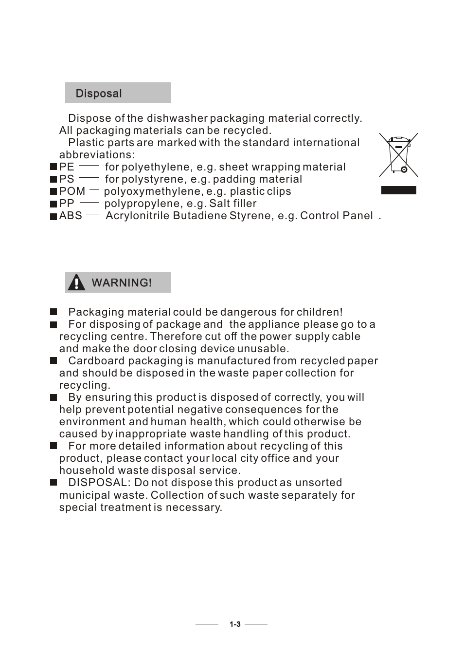 Candy CDCP 6/E-07 User Manual | Page 5 / 26