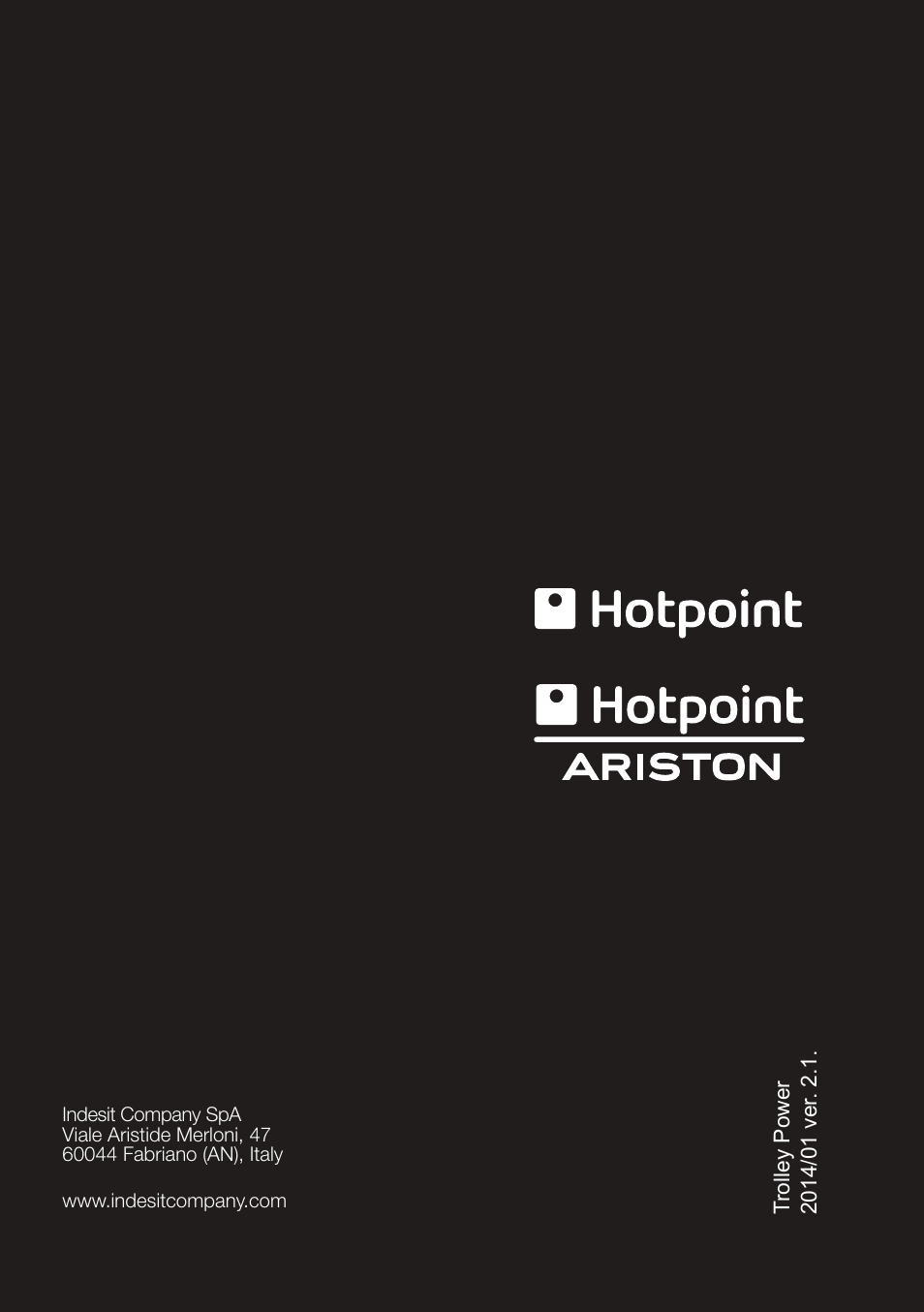 Hotpoint Ariston SL D16 APR User Manual | Page 86 / 86