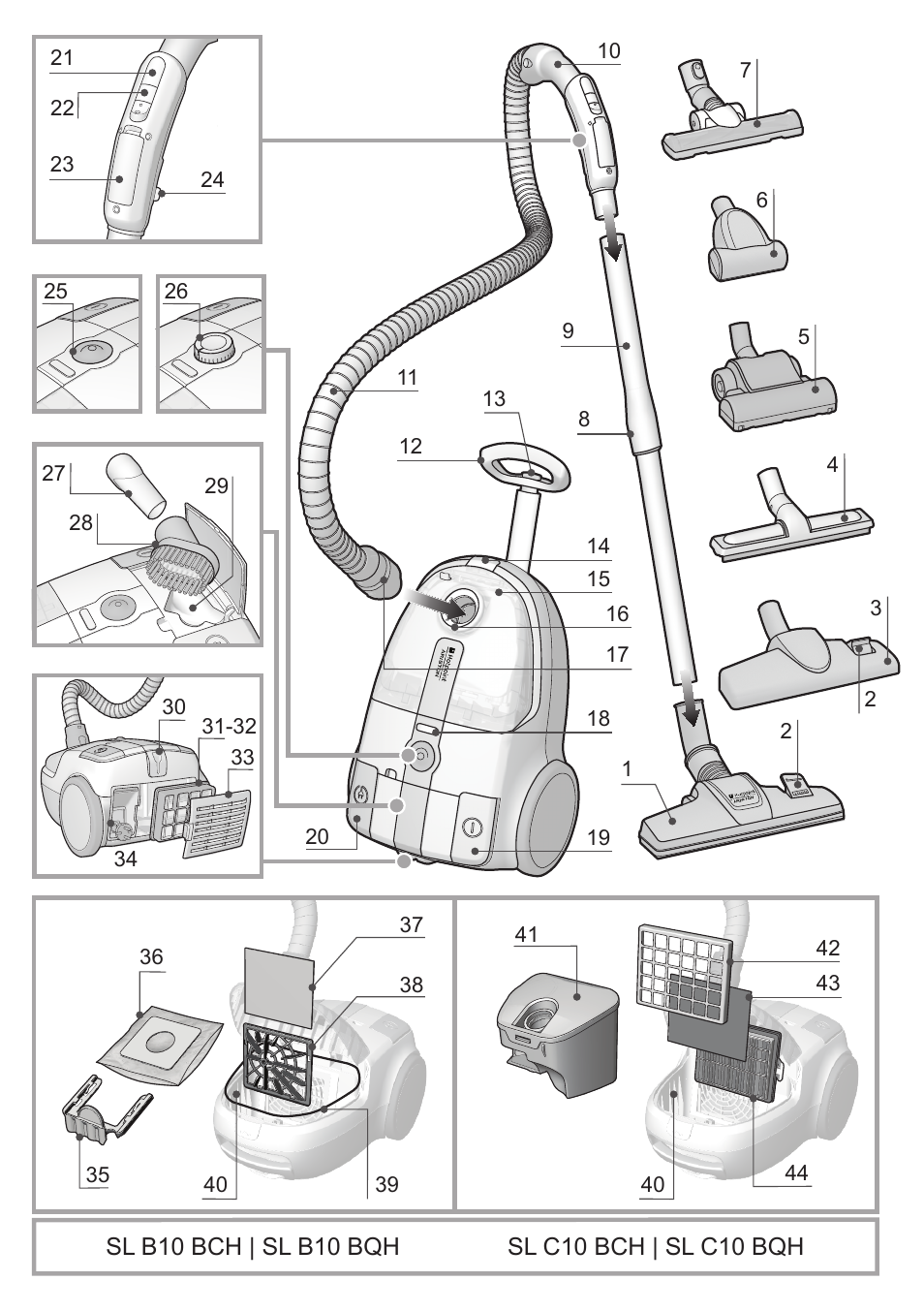 Hotpoint Ariston SL C10 BCH User Manual | Page 2 / 100