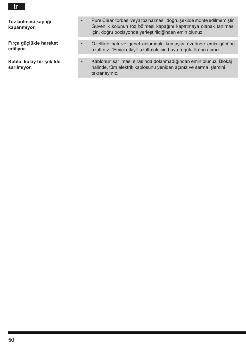 Hotpoint Ariston SL C10 BCH User Manual | Page 50 / 100