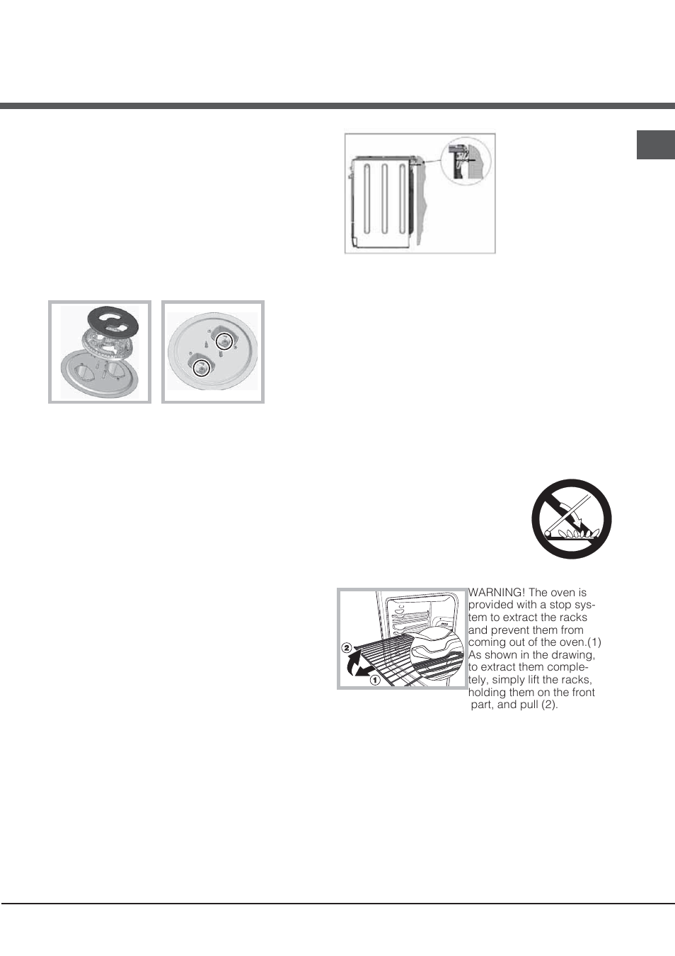 Hotpoint Ariston CG65SG1 (W) IT/HA H User Manual | Page 19 / 72