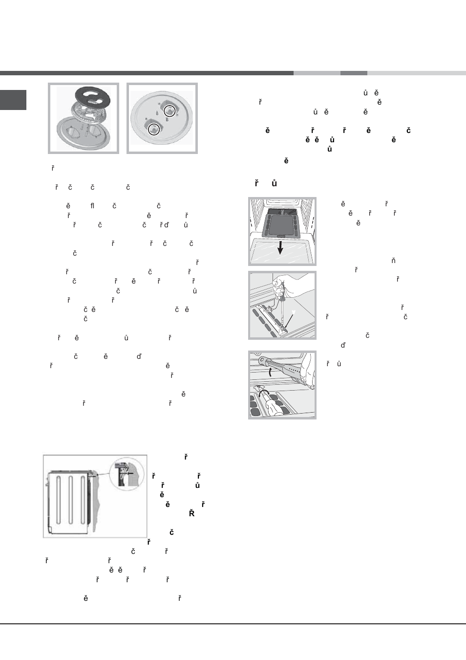 Pĝizpĥsobení trouby | Hotpoint Ariston CG65SG1 (W) IT/HA H User Manual | Page 48 / 72