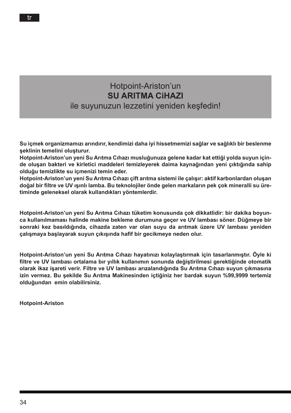 Hotpoint Ariston CT NTC IX2 User Manual | Page 32 / 61