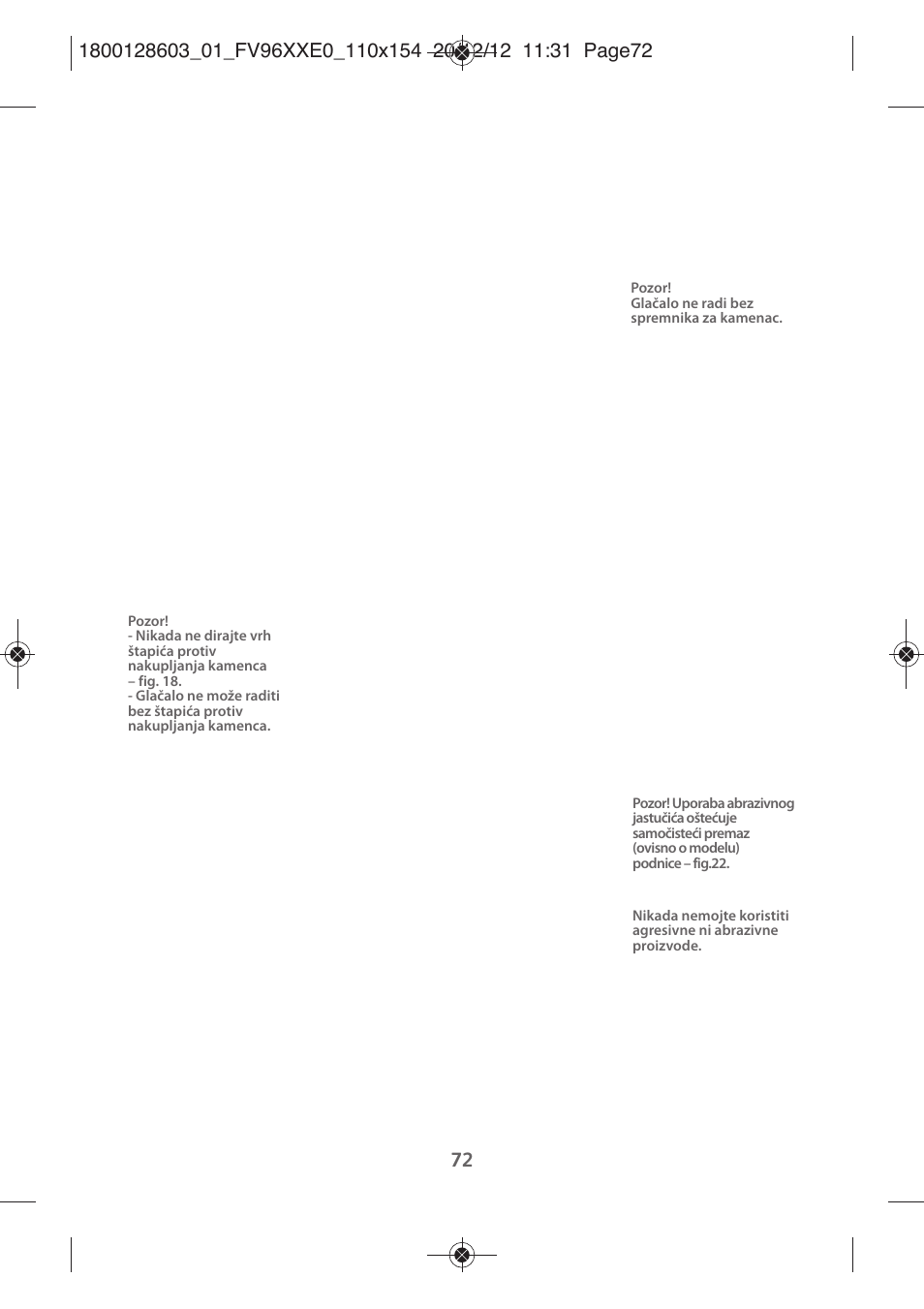 Tefal FV9630 User Manual | Page 77 / 114