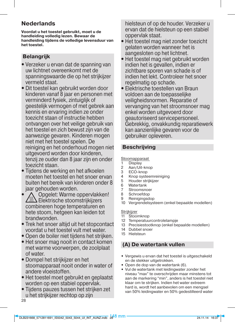 Braun IS 5042 User Manual | Page 29 / 95