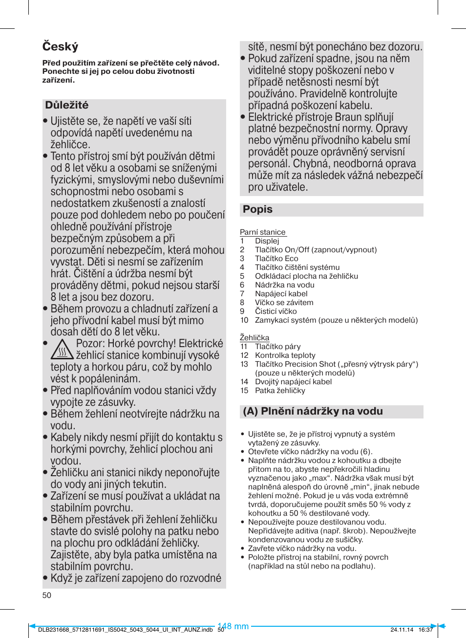 Braun IS 5042 User Manual | Page 51 / 95