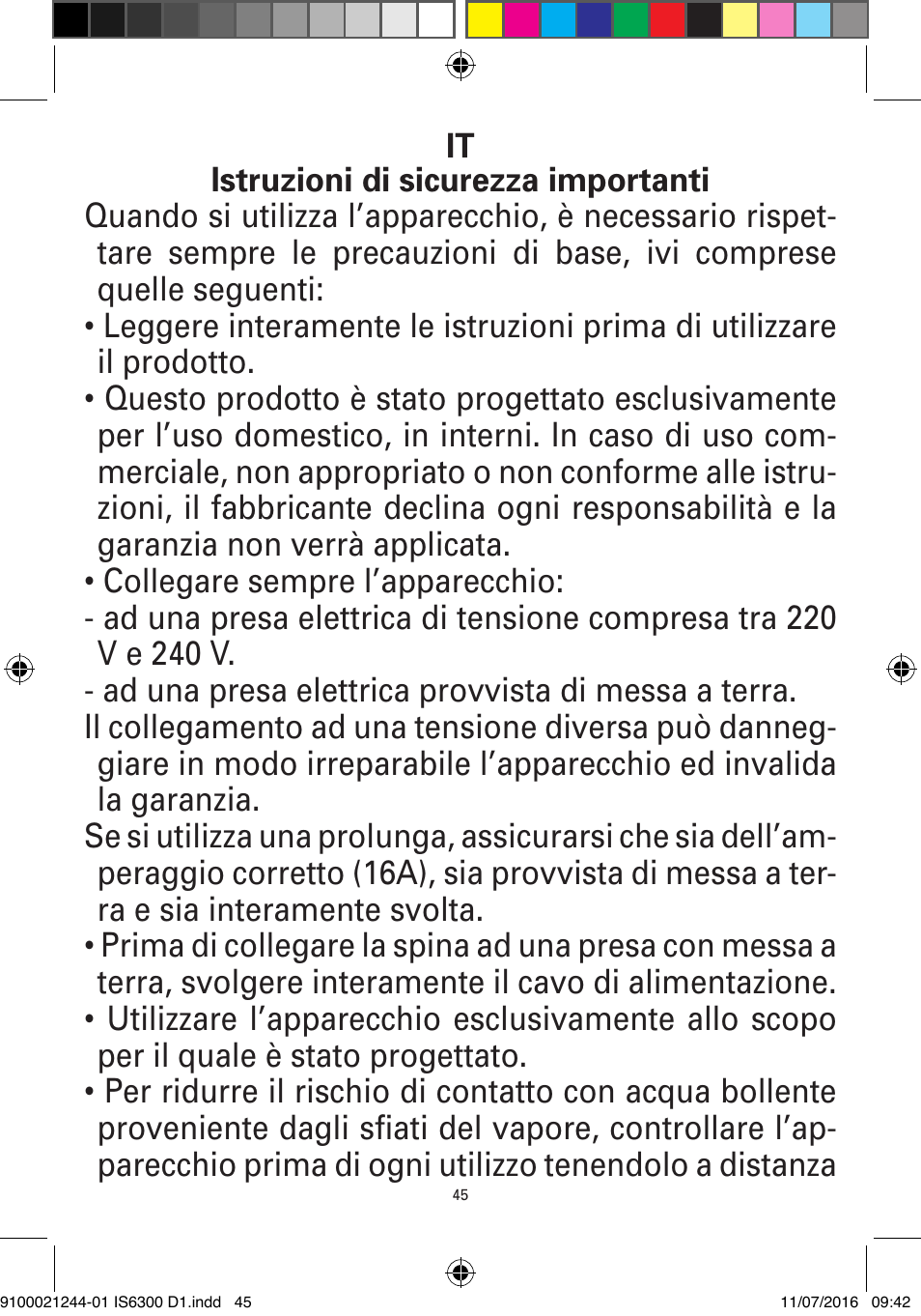 ROWENTA MASTER VALET GARMENT STEAMER IS6300 User Manual | Page 50 / 150