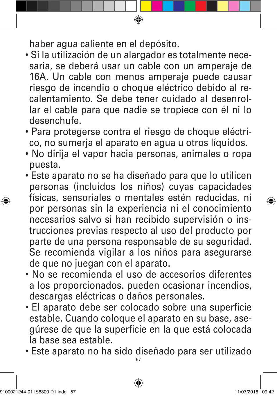 ROWENTA MASTER VALET GARMENT STEAMER IS6300 User Manual | Page 62 / 150