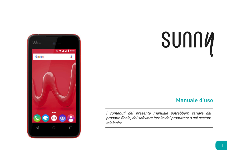 Manuale d’uso | Wiko Sunny User Manual | Page 47 / 292