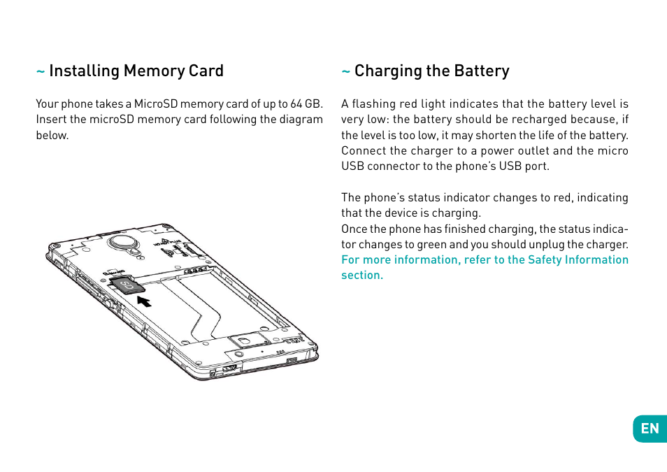 Charging the battery | Wiko Tommy User Manual | Page 9 / 280