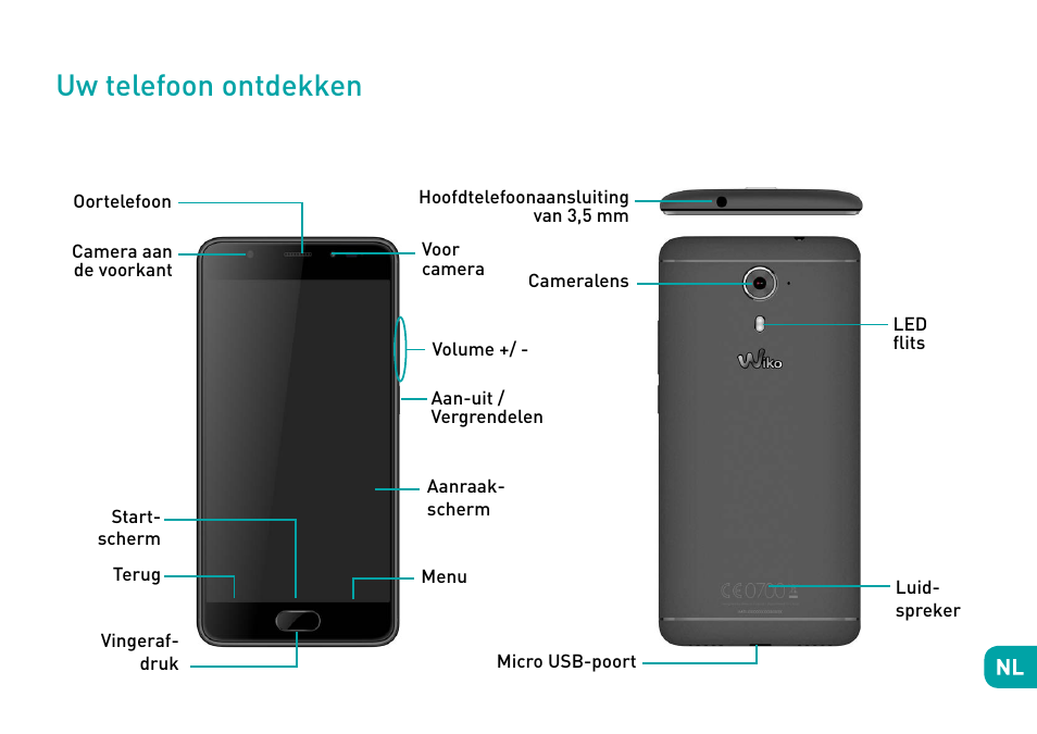 Uw telefoon ontdekken | Wiko Ufeel prime User Manual | Page 140 / 292