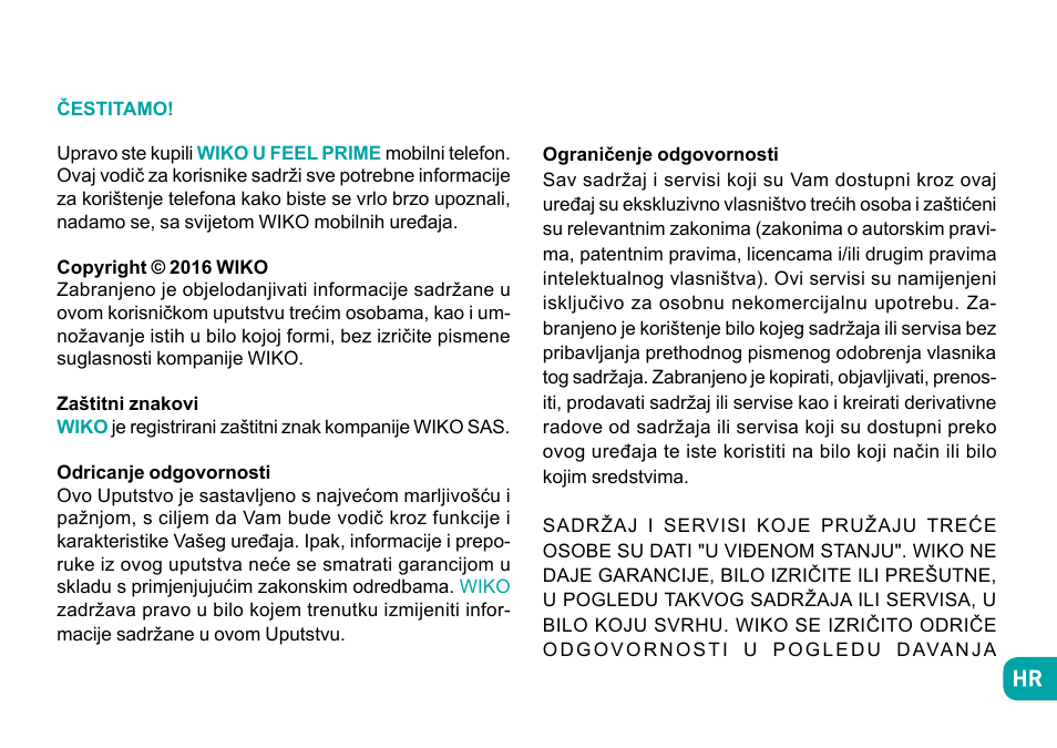 Wiko Ufeel prime User Manual | Page 202 / 292