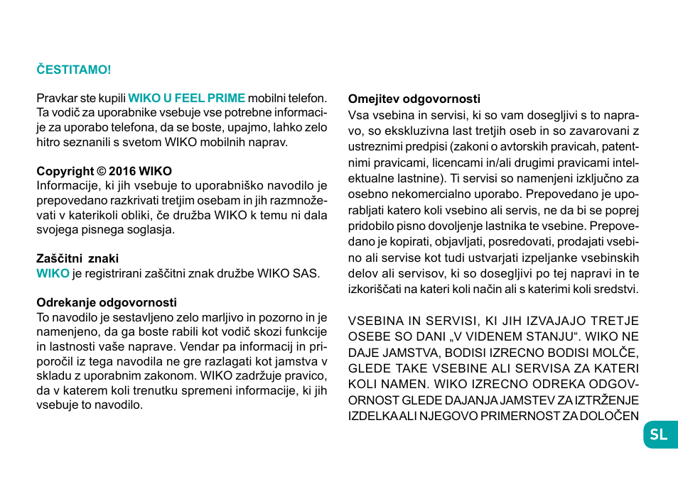 Wiko Ufeel prime User Manual | Page 224 / 292
