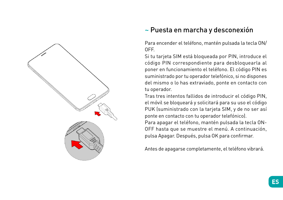 Puesta en marcha y desconexión | Wiko Ufeel prime User Manual | Page 77 / 292