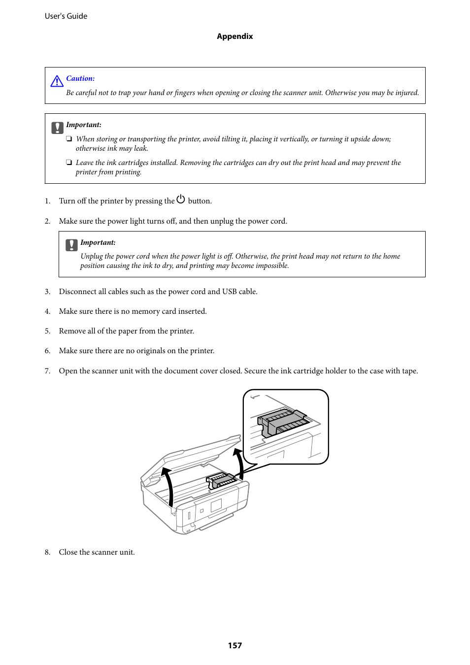 Epson Expression Premium XP-635 Refurbished User Manual | Page 157 / 160