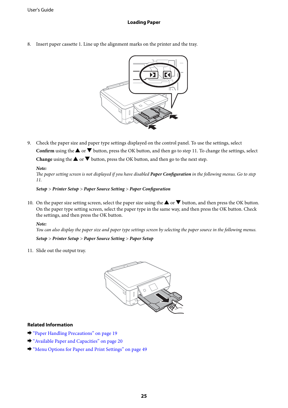 Epson Expression Premium XP-635 Refurbished User Manual | Page 25 / 160