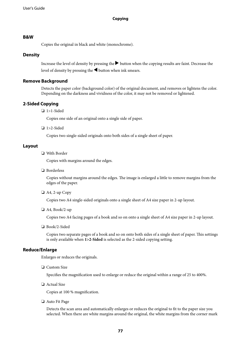 Epson Expression Premium XP-635 Refurbished User Manual | Page 77 / 160