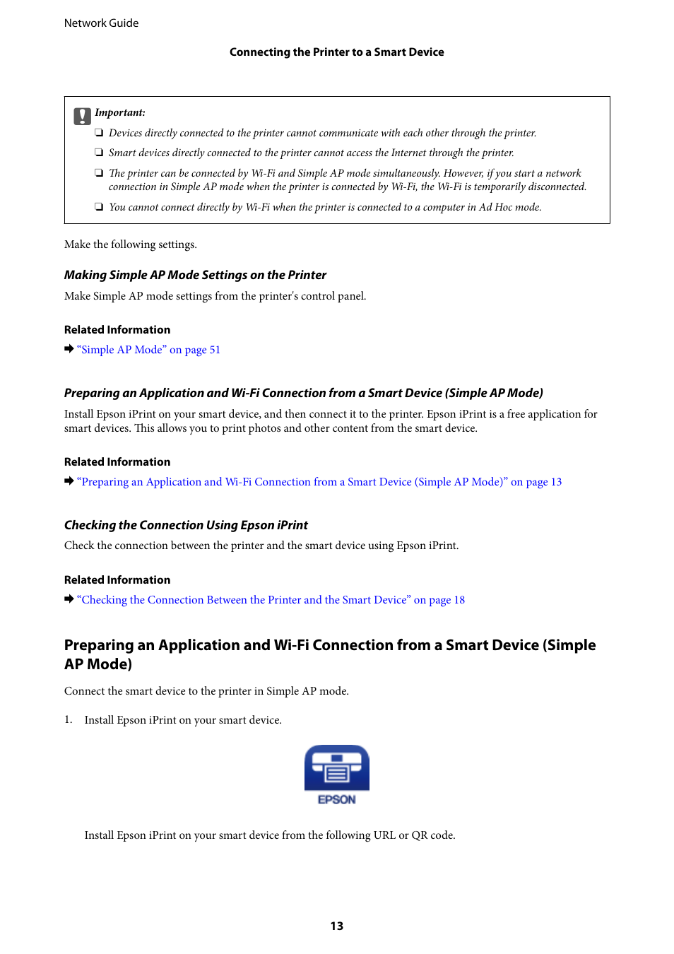 Epson Expression Premium XP-635 Refurbished User Manual | Page 13 / 91