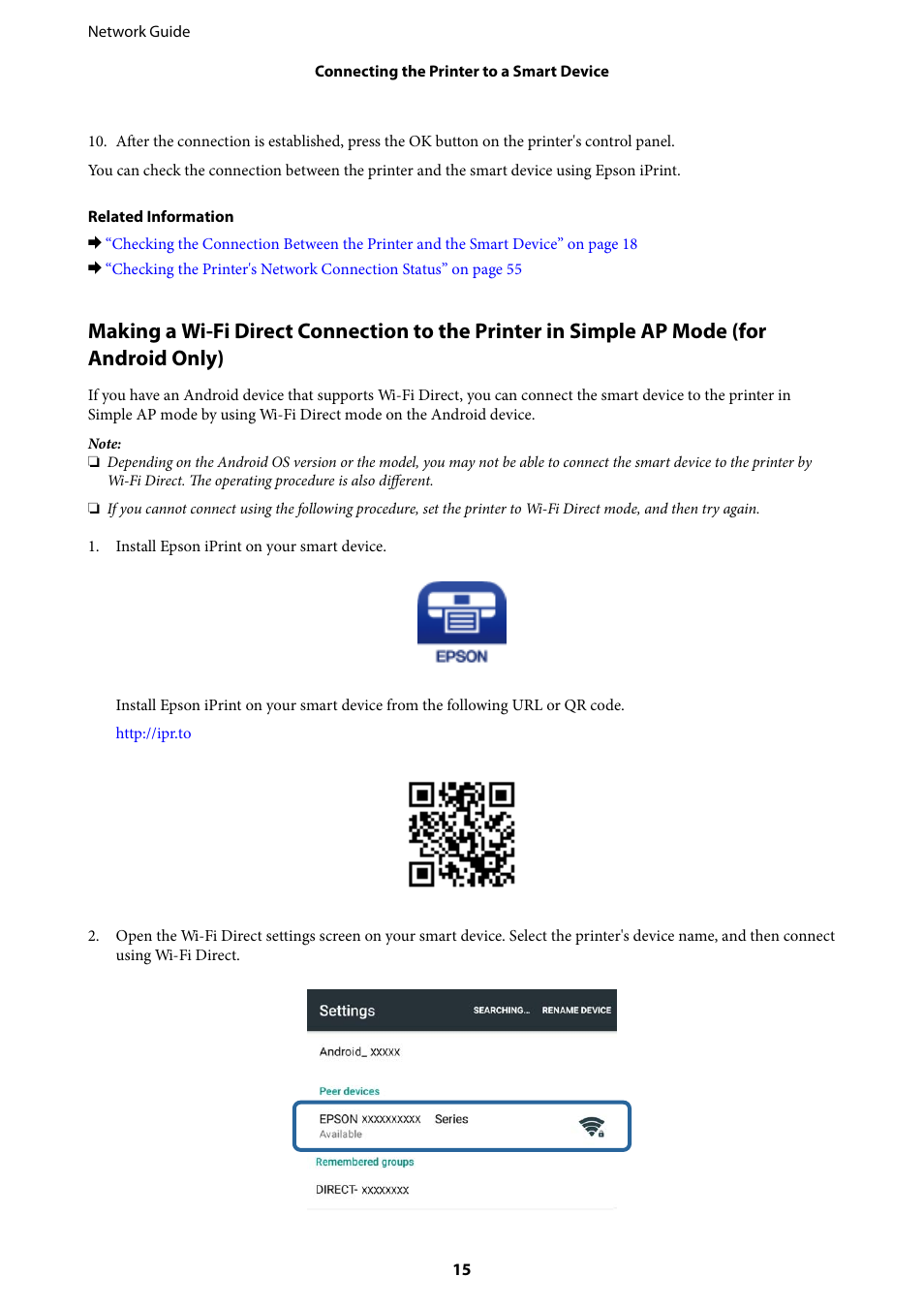 Epson Expression Premium XP-635 Refurbished User Manual | Page 15 / 91