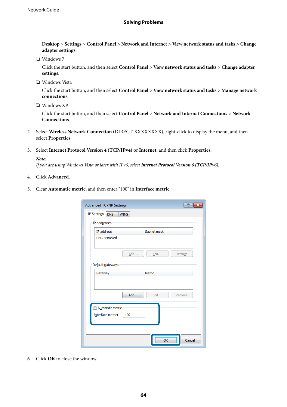 Epson Expression Premium XP-635 Refurbished User Manual | Page 64 / 91