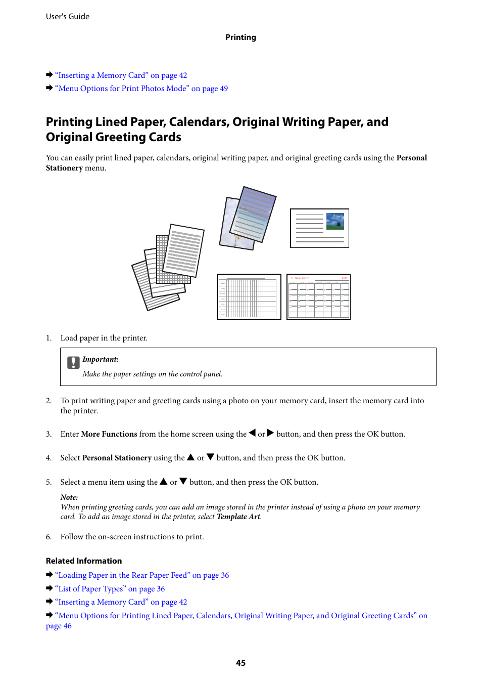 Epson Expression Home XP-342 User Manual | Page 45 / 162