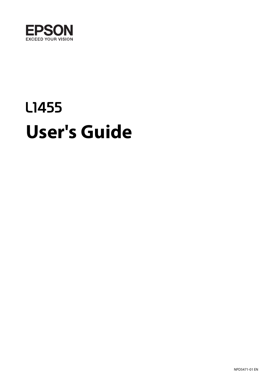 Epson L1455 User Manual | 233 pages