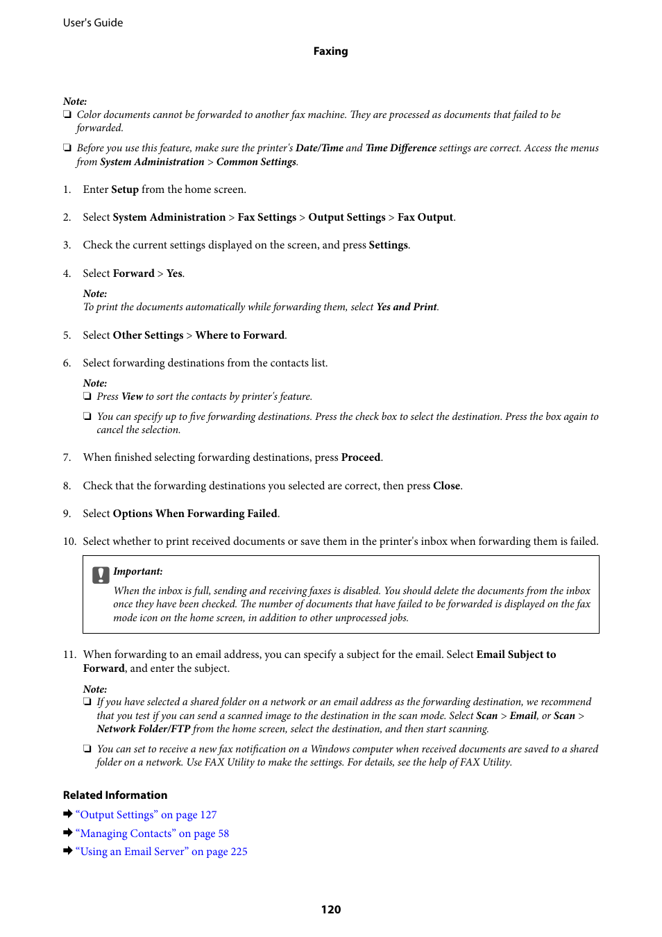 Epson L1455 User Manual | Page 120 / 233