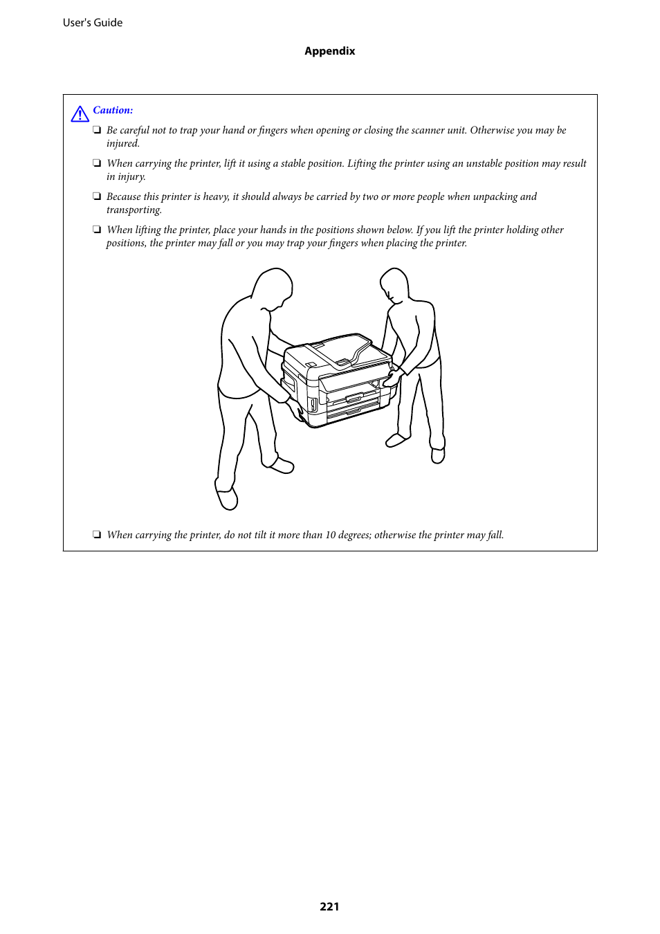 Epson L1455 User Manual | Page 221 / 233