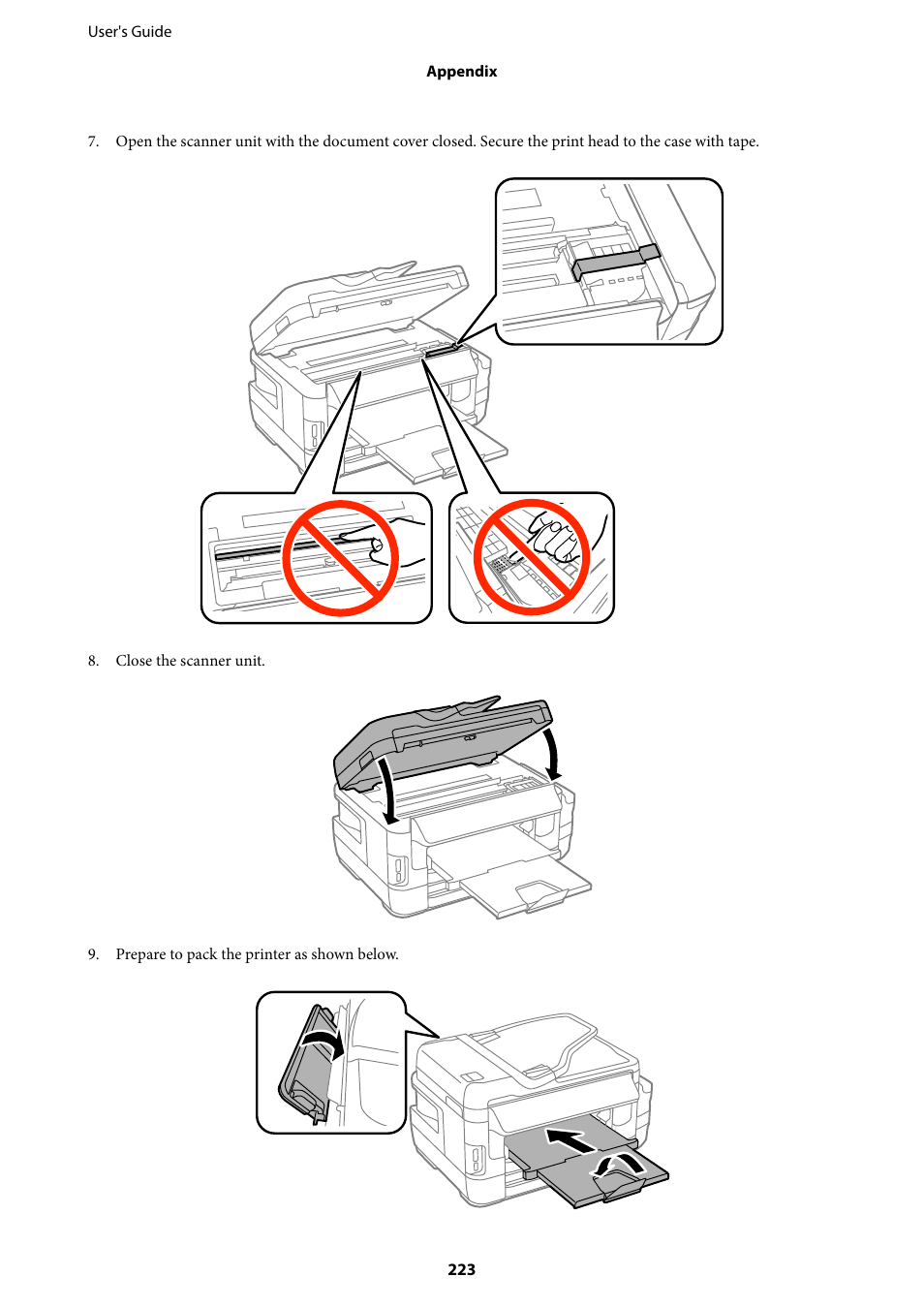 Epson L1455 User Manual | Page 223 / 233