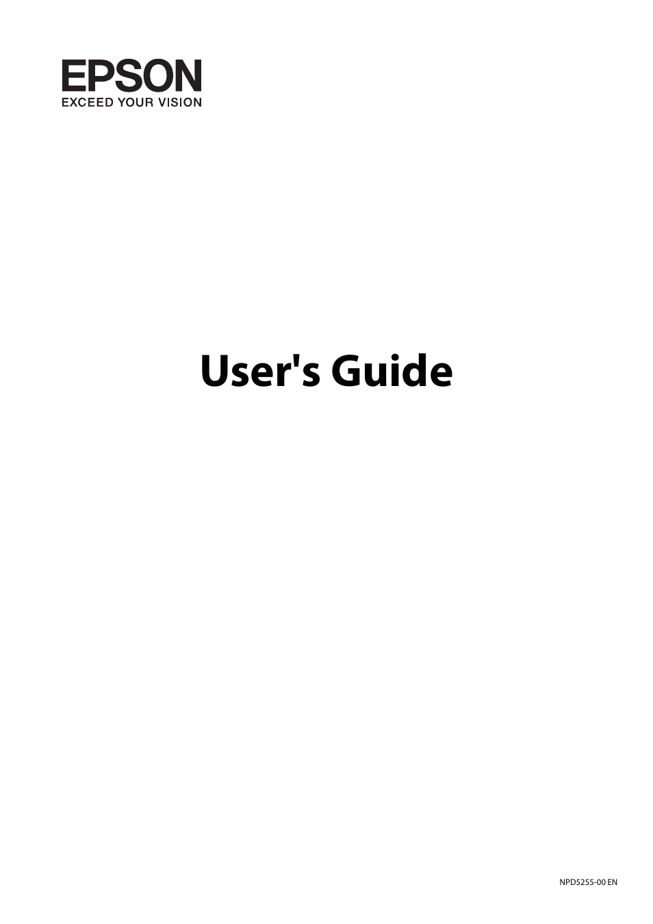 Epson EcoTank ET-4550 User Manual | 145 pages