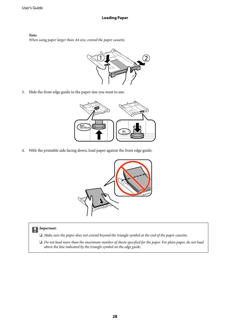 Epson EcoTank ET-4550 User Manual | Page 28 / 145
