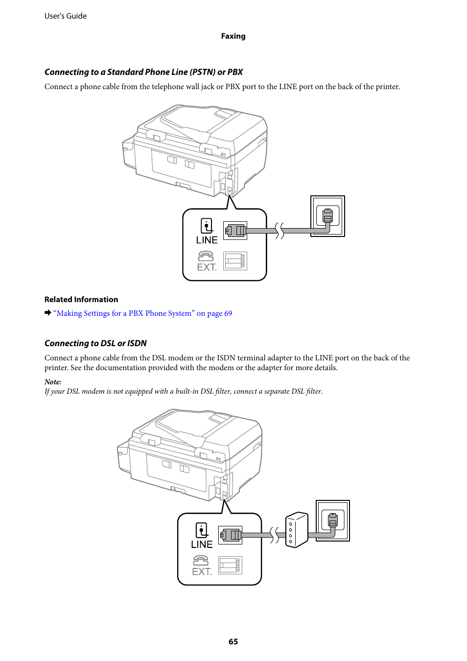 Epson EcoTank ET-4550 User Manual | Page 65 / 145