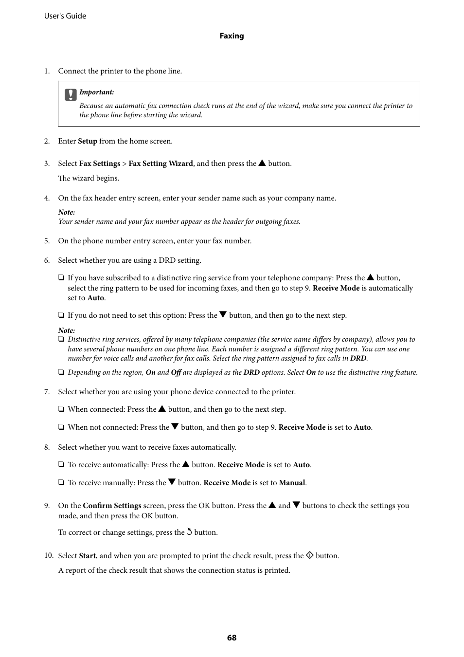 Epson EcoTank ET-4550 User Manual | Page 68 / 145