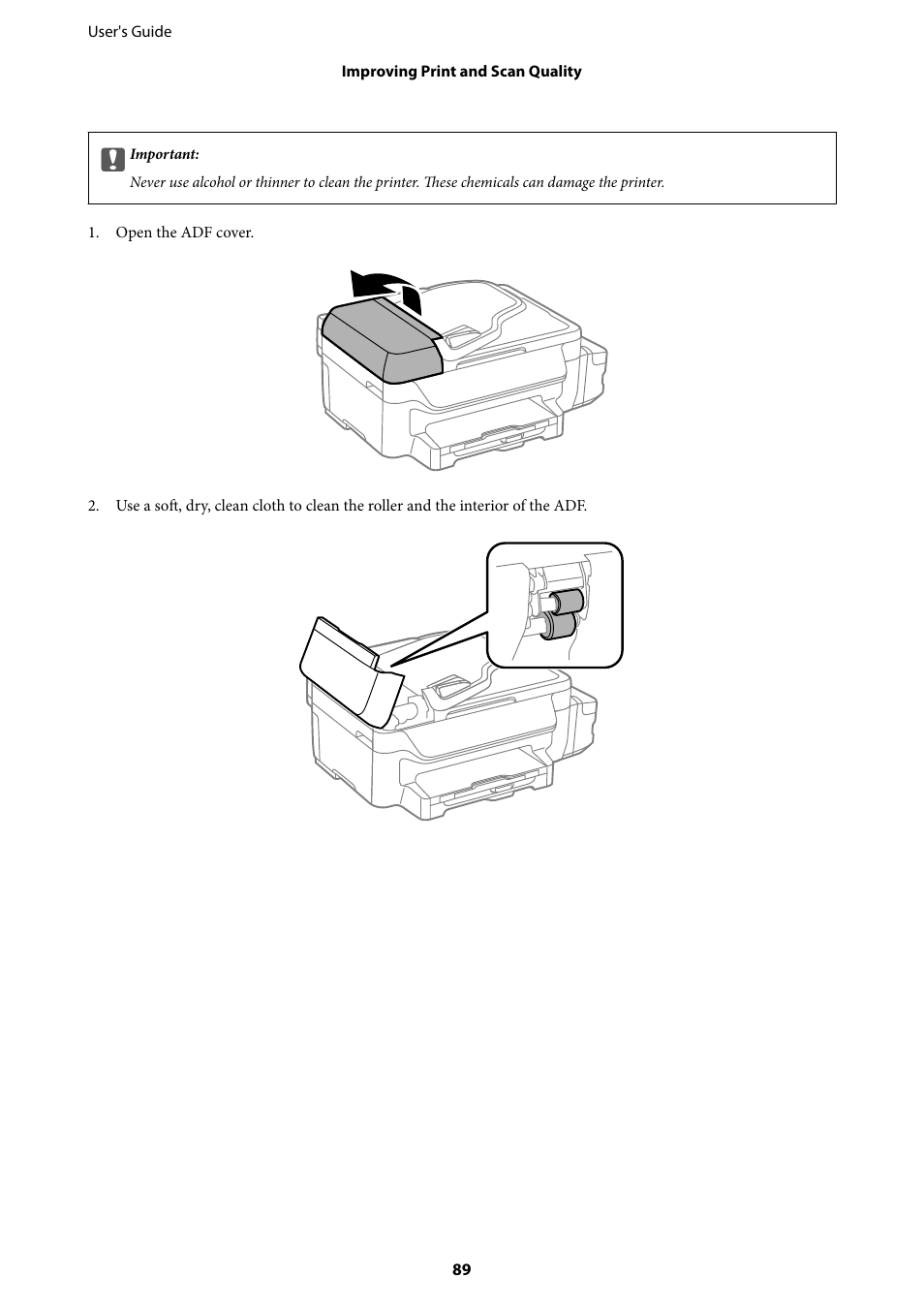 Epson EcoTank ET-4550 User Manual | Page 89 / 145