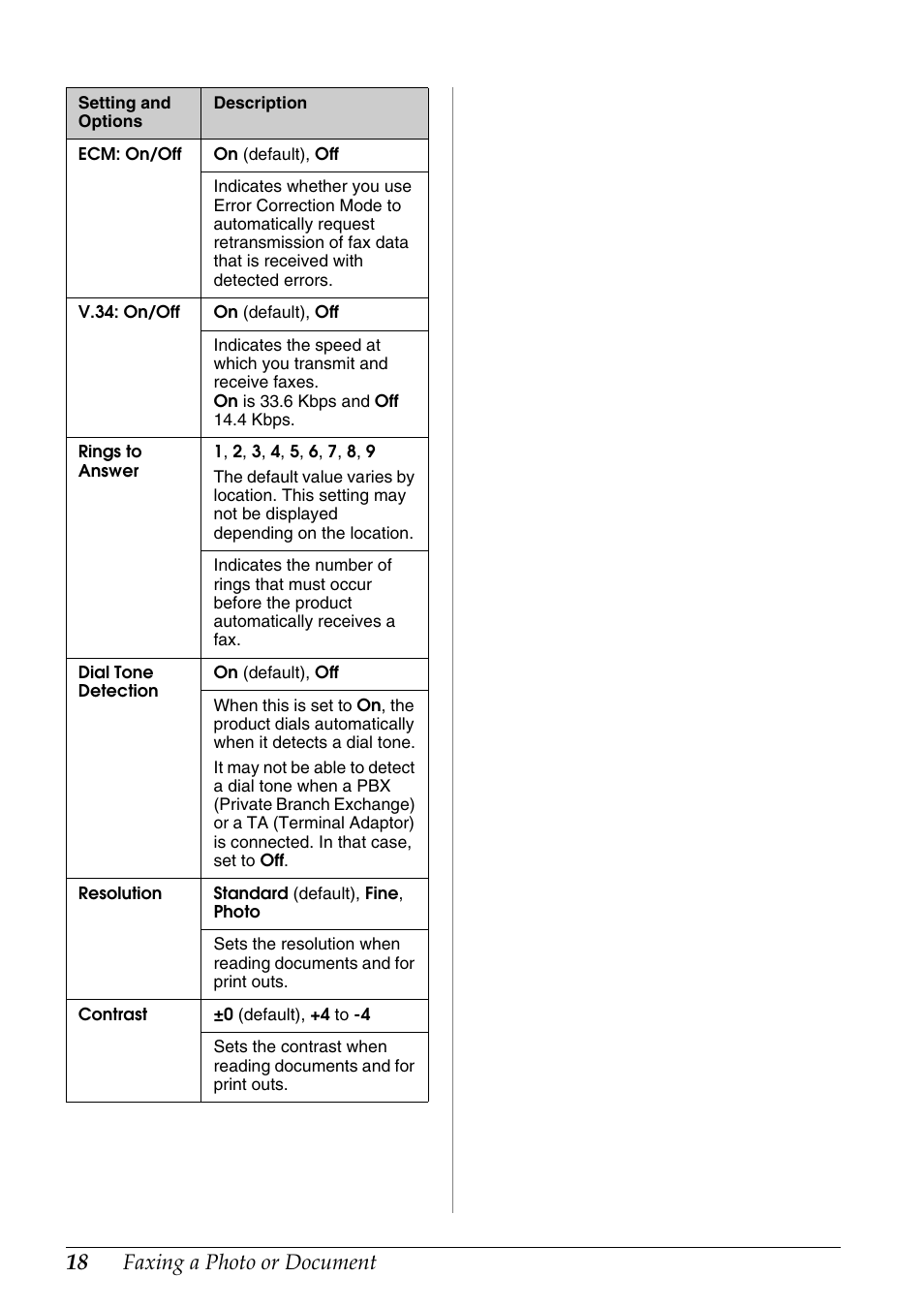 Faxing a photo or document | Epson Stylus DX9400F User Manual | Page 18 / 44