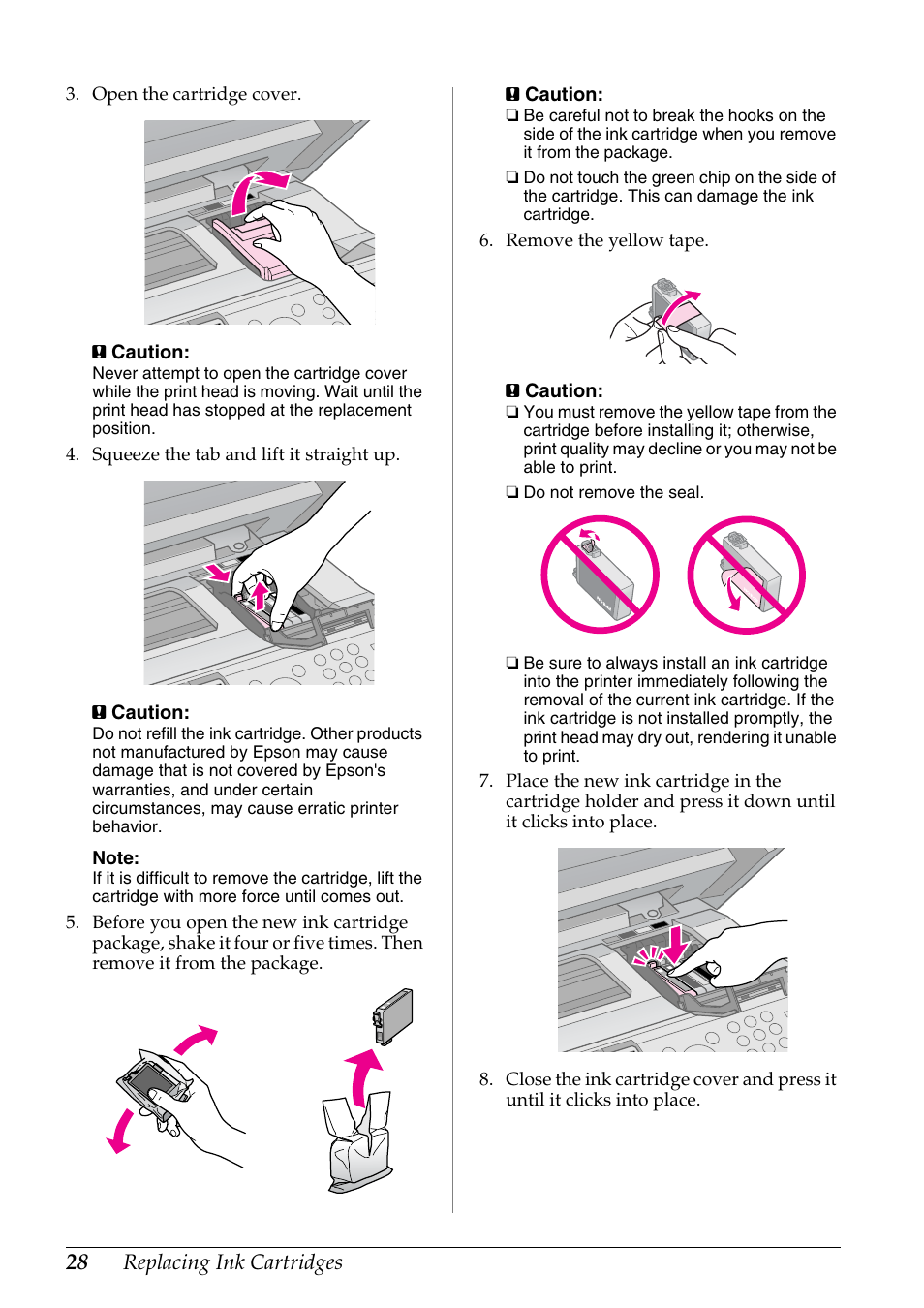 Epson Stylus DX9400F User Manual | Page 28 / 44