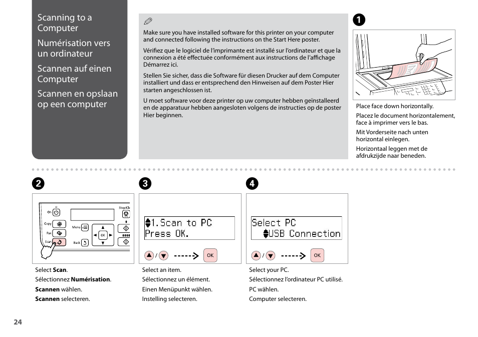 Epson Stylus Office TX510FN User Manual | Page 24 / 60