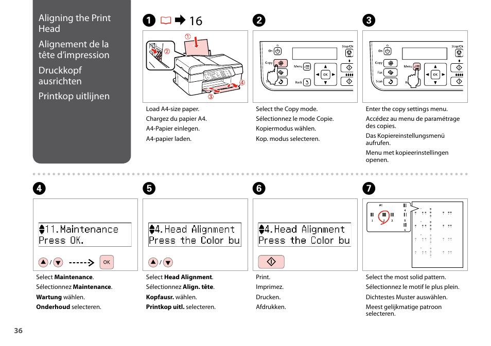 Ar & 16 b | Epson Stylus Office TX510FN User Manual | Page 36 / 60